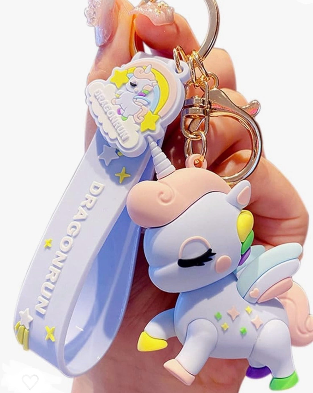Dragonrun Unicorn Keychain