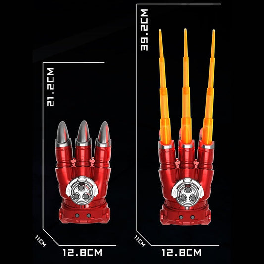 KIZJORYA New Retractable Firewolf Claw Toy with Spinning Spark Colorful Light Battle Toy
