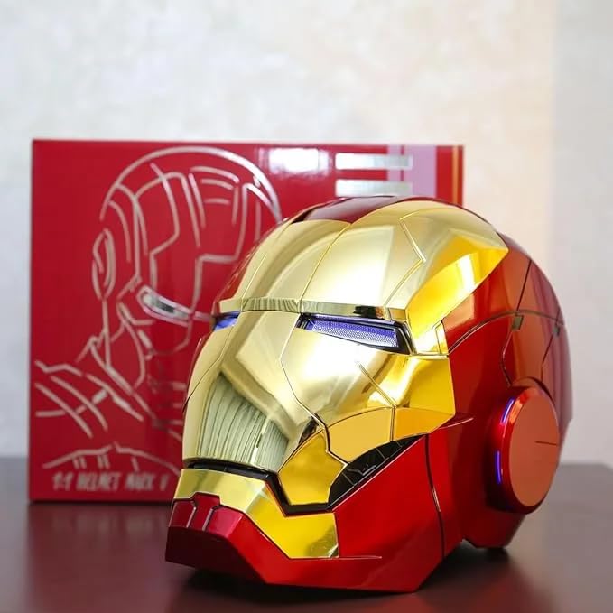 Iron Man MK5 Helmet 1:1 Voice | Remote | Touch control