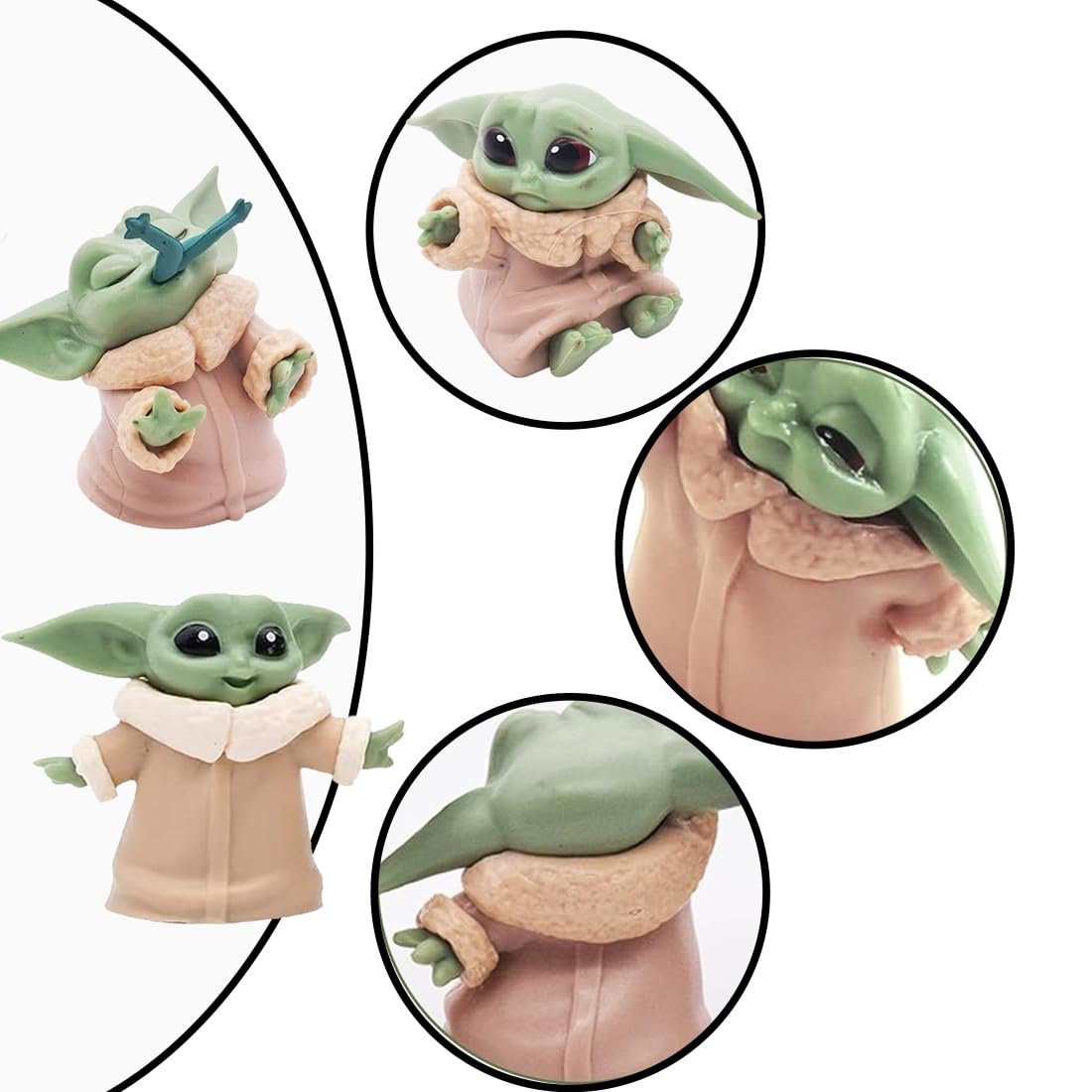 Baby Yoda Small Figure | Include Only One Figure In The Pack