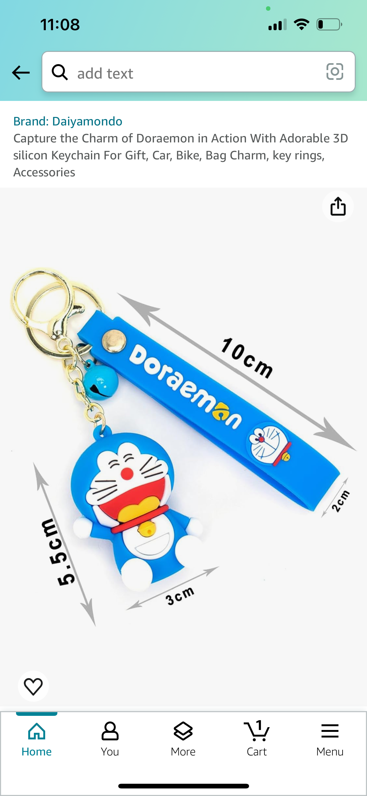 Doraemon Keychain
