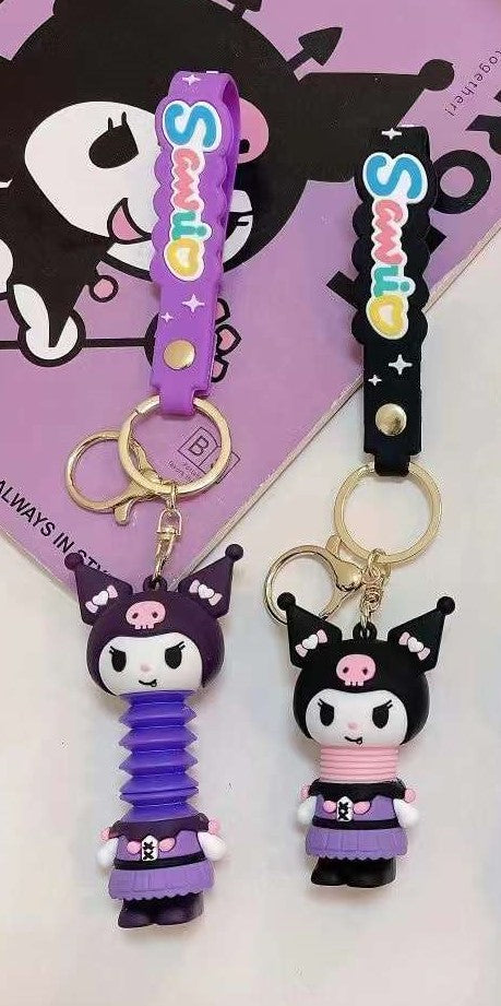 Cute Character Spring Keychains