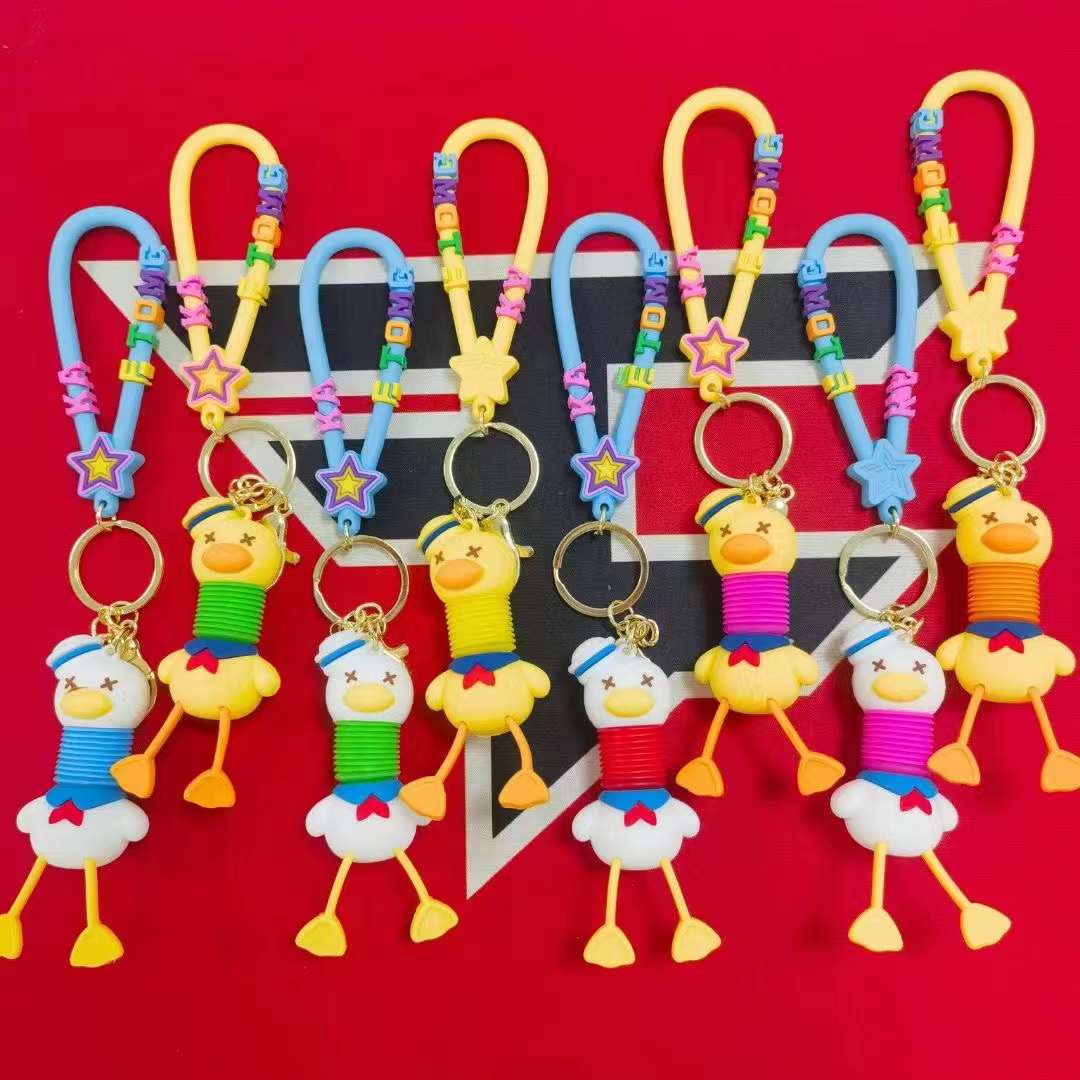 Cute Character Spring Keychains