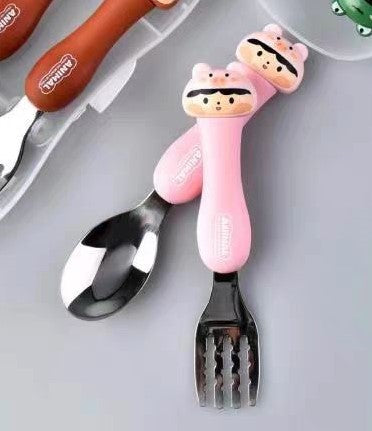 Sanrio Spoon and Fork Set with Case