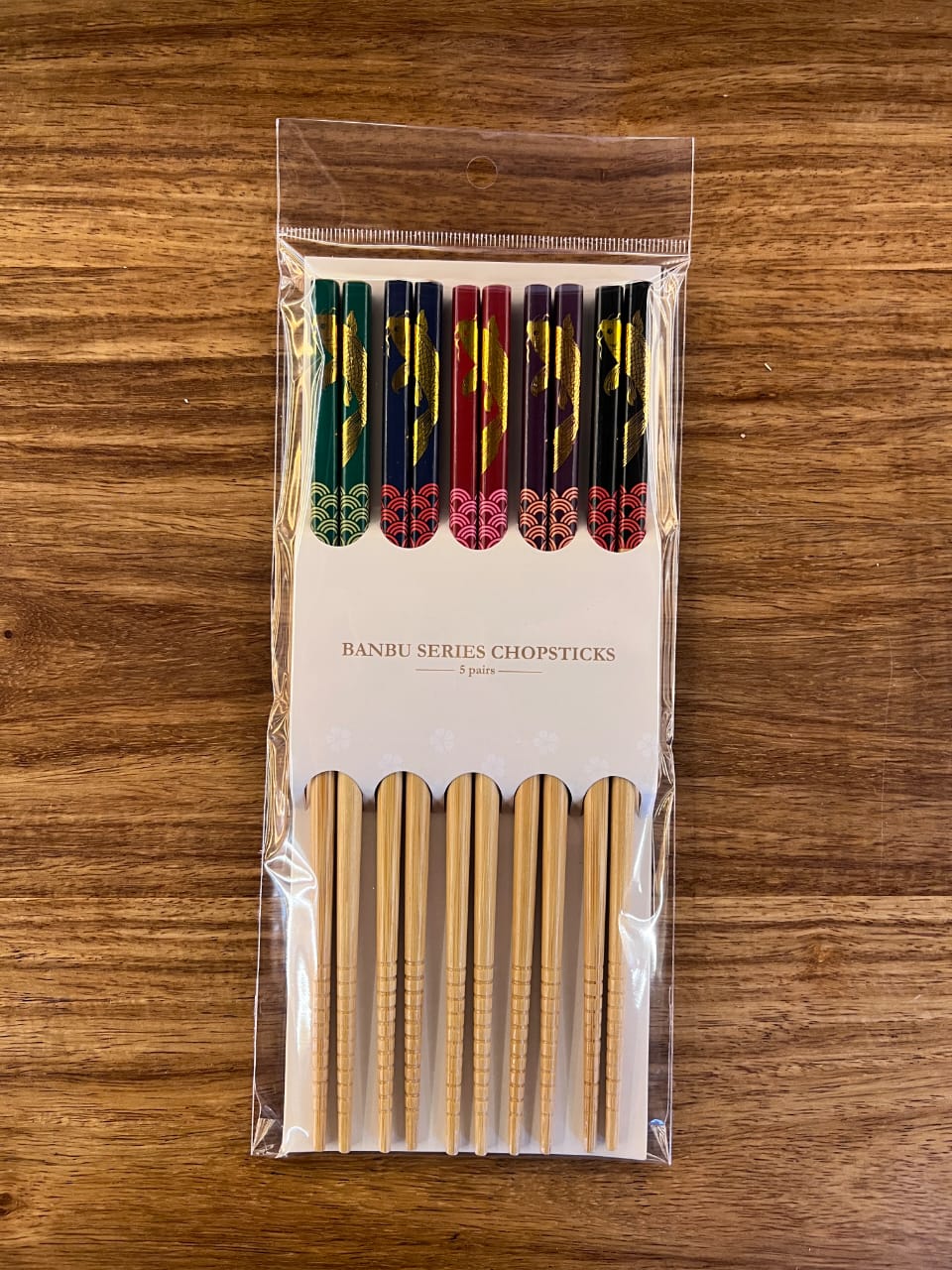 Aesthetic Fish Print Chopsticks