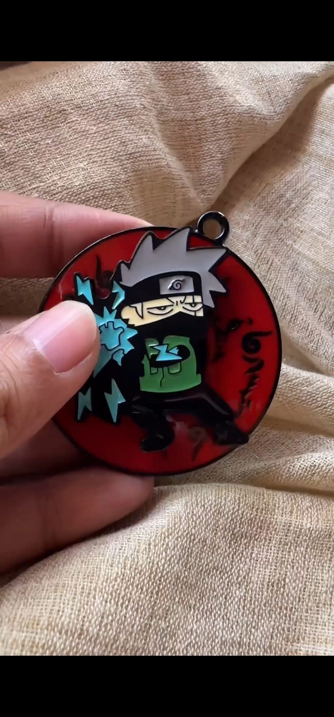 Cool Characters Fidget Spinner Metal Keychain