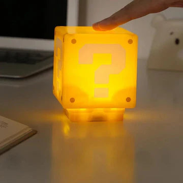Super Mario Question Brick LED Light with Sound