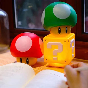 Super Mario Question Brick LED Light with Sound