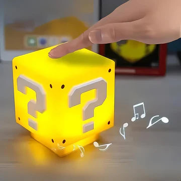 Super Mario Question Brick LED Light with Sound