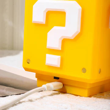 Super Mario Question Brick LED Light with Sound