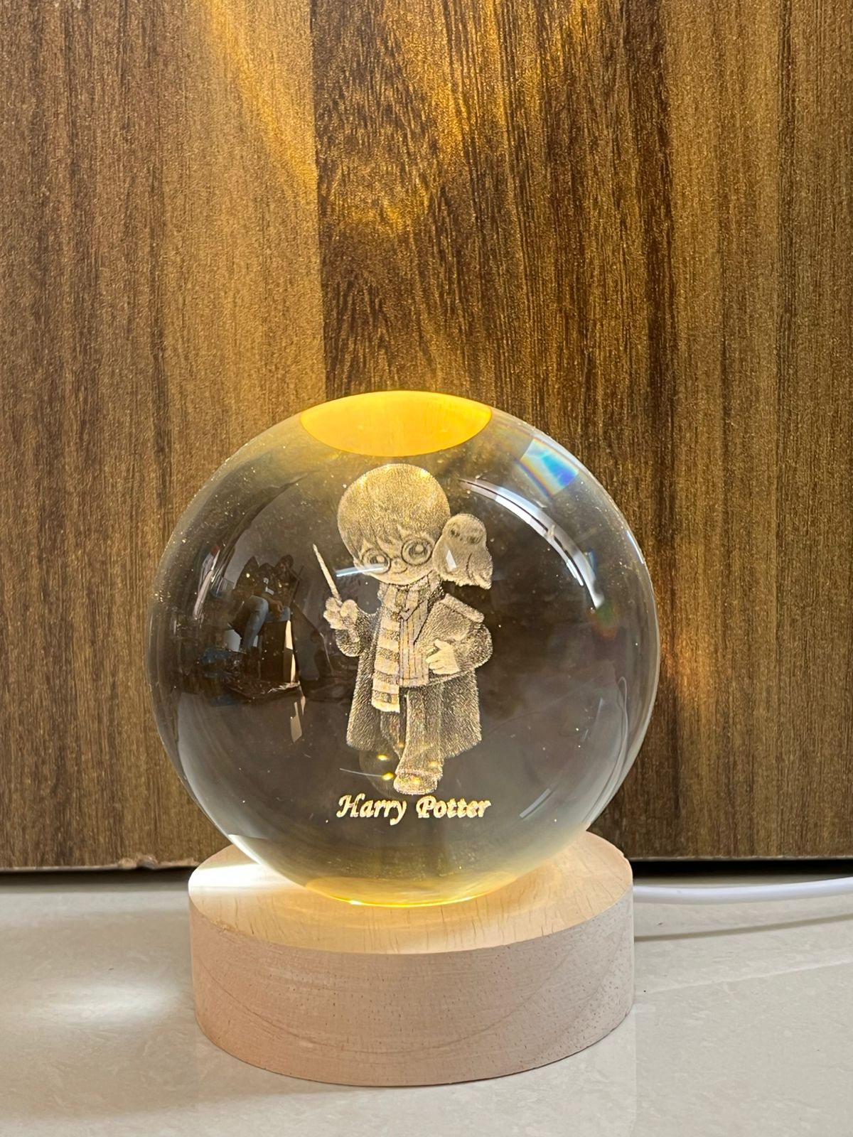 Harry Potter Crystal Ball Night Lamp