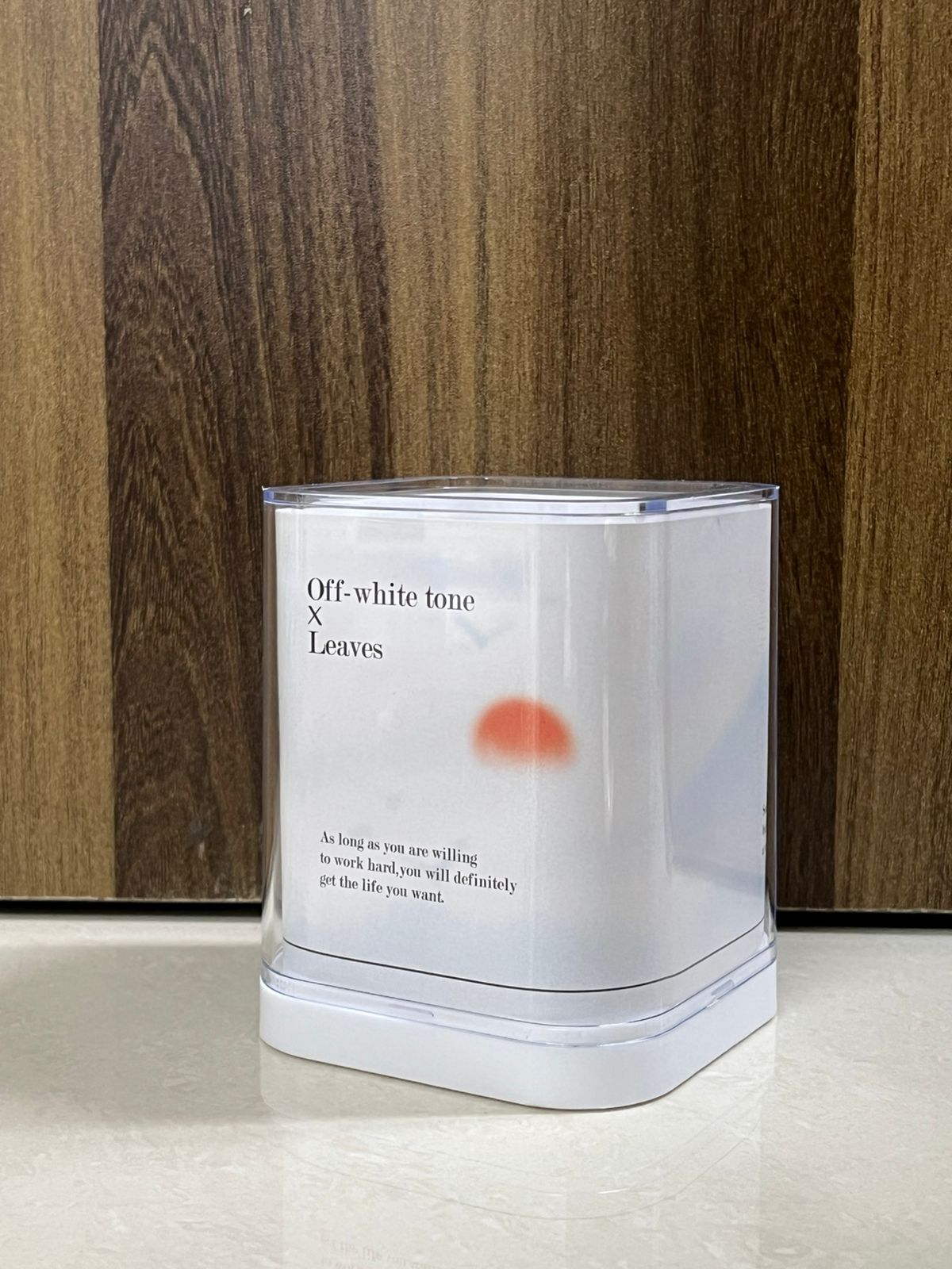 Elegant White Pen Stand