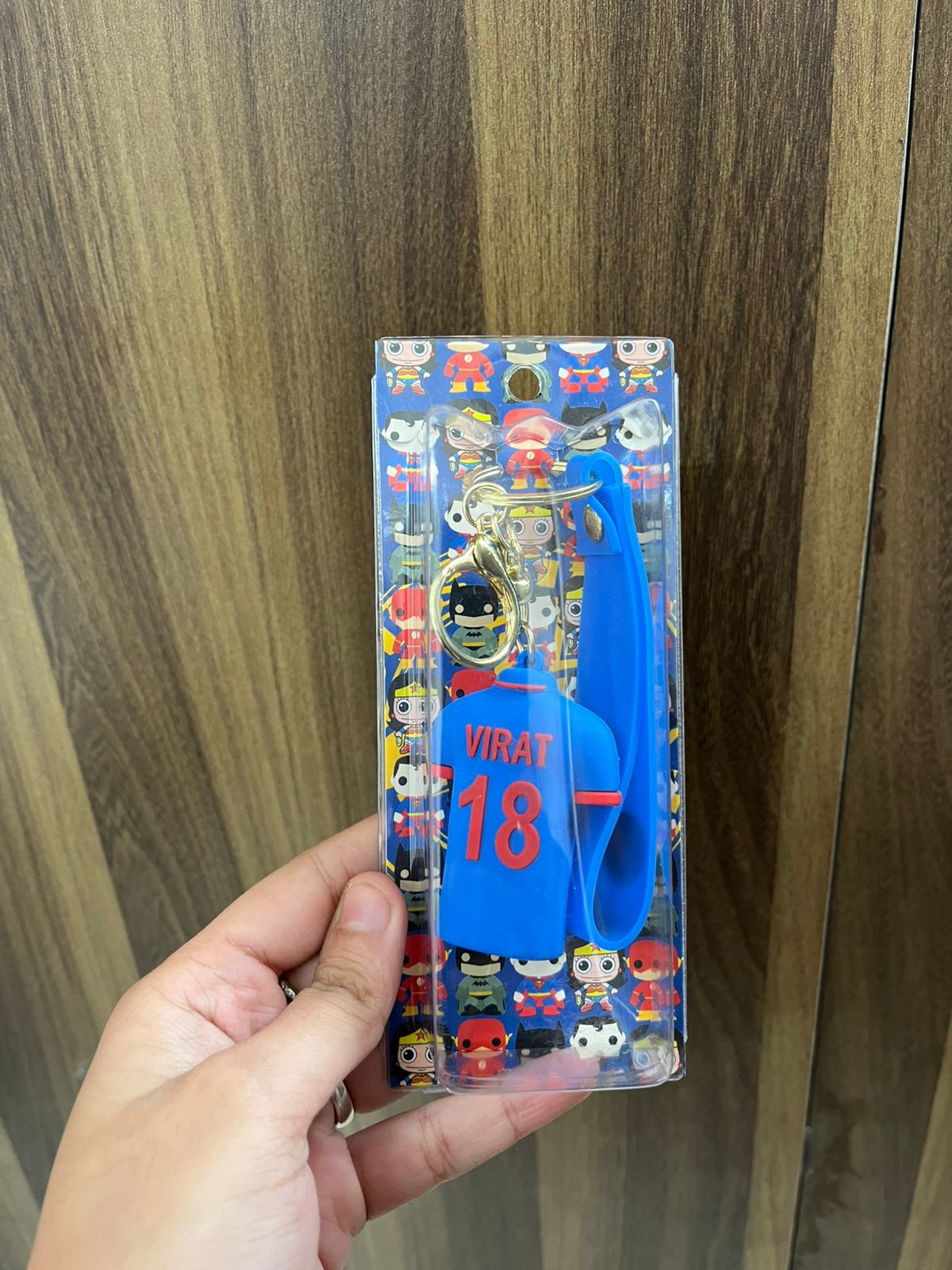 Indian Cricket Keychain