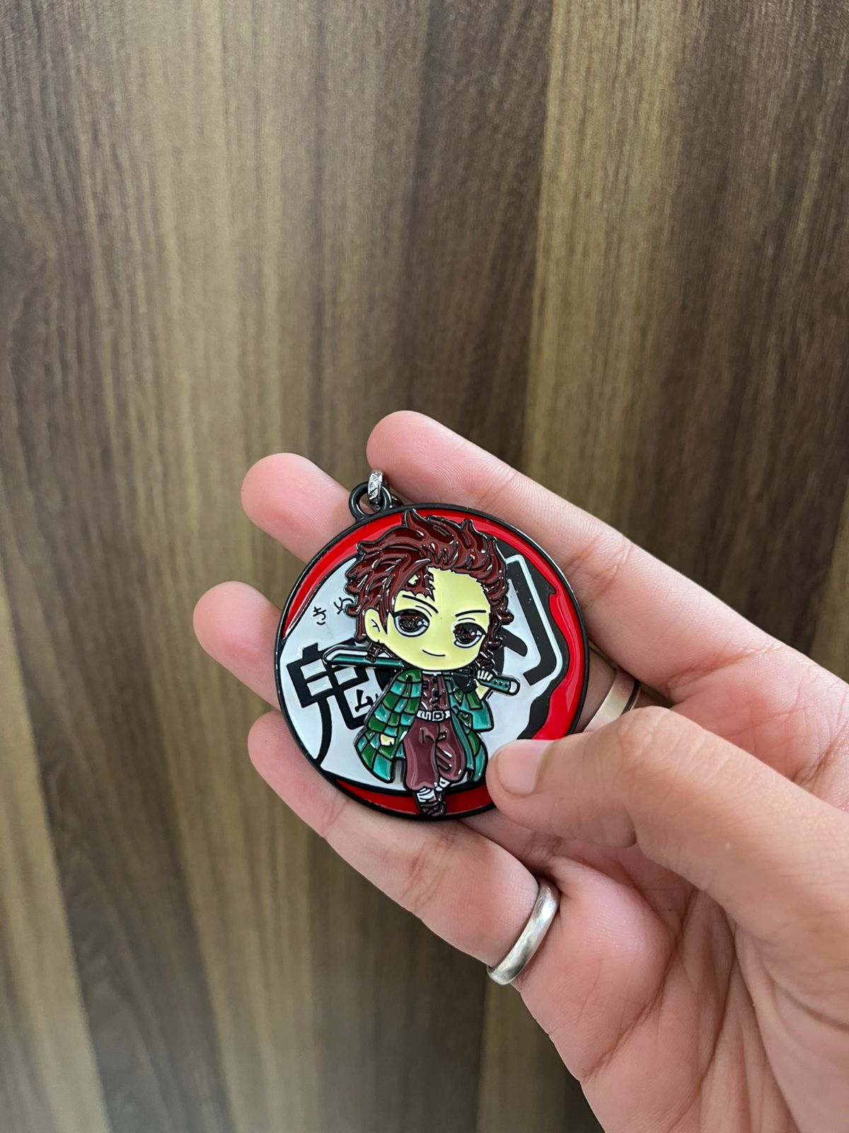 Cool Characters Fidget Spinner Metal Keychain