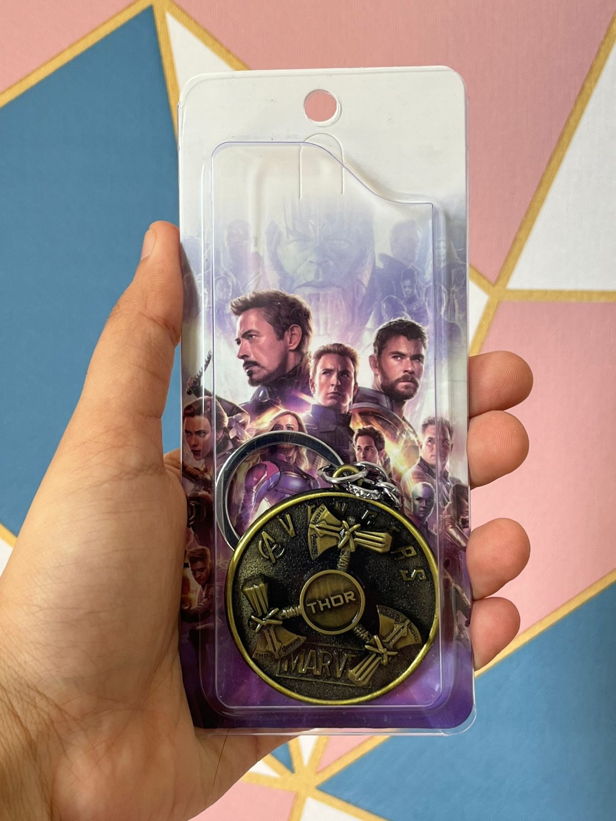 Cool Characters Fidget Spinner Metal Keychain