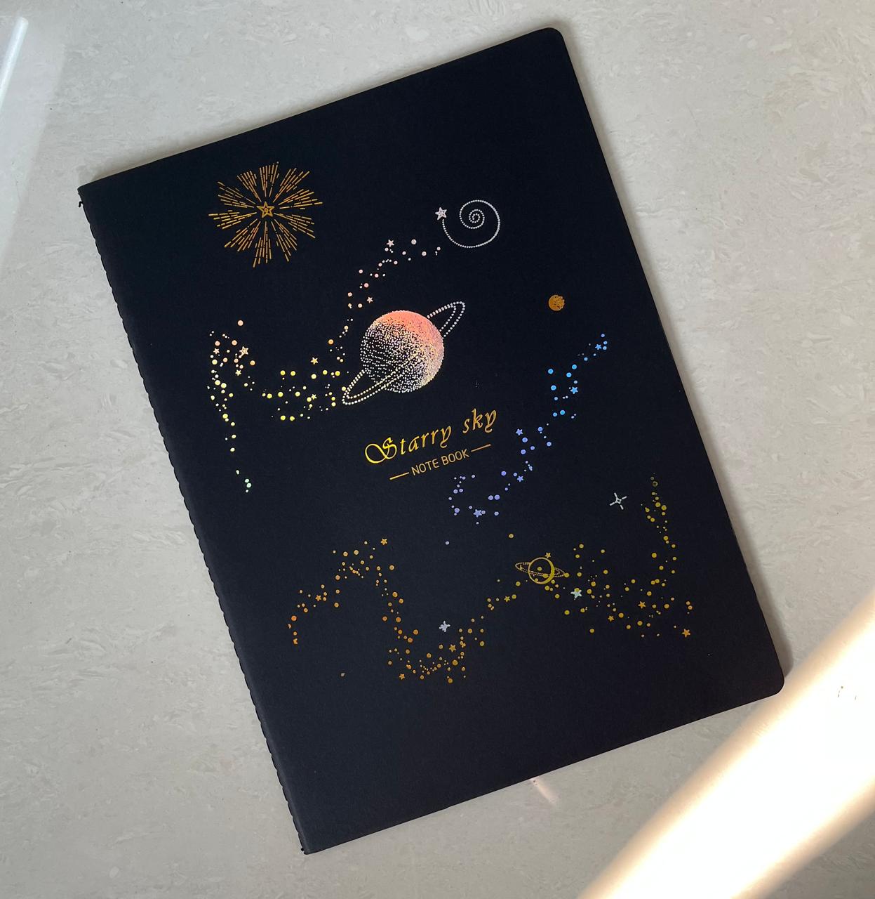 Aesthetic Cute Black Diary