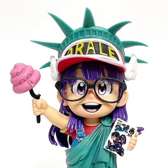 Arale Norimaki Statue of Liberty Fun Pose Anime Figure | 16.5cm