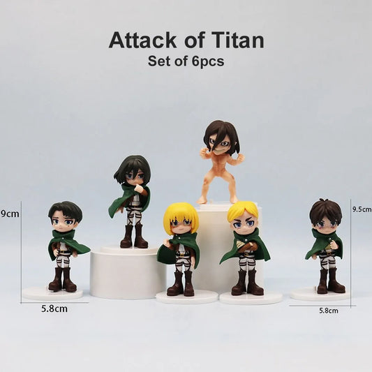 AOT Chibbi Figure | Includes Only One Figure In The Pack