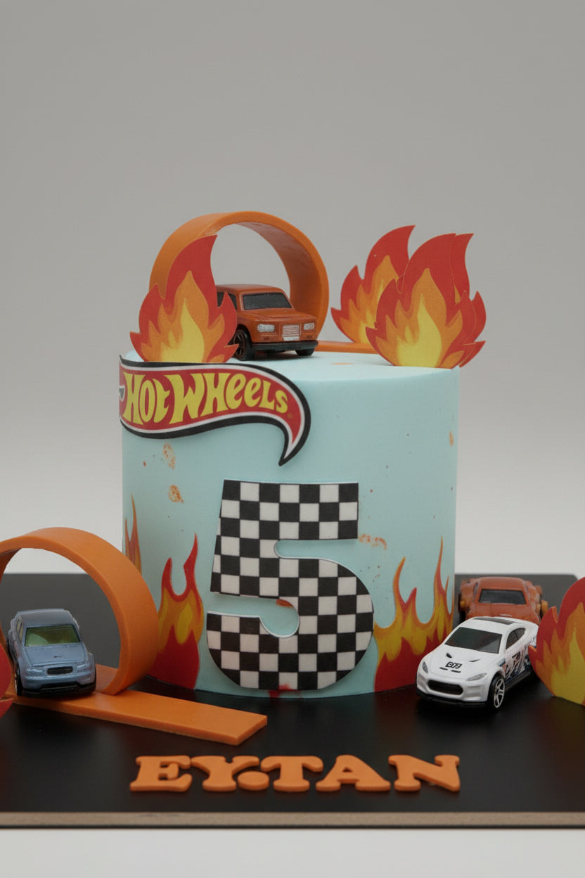 Hot Wheels Cake
