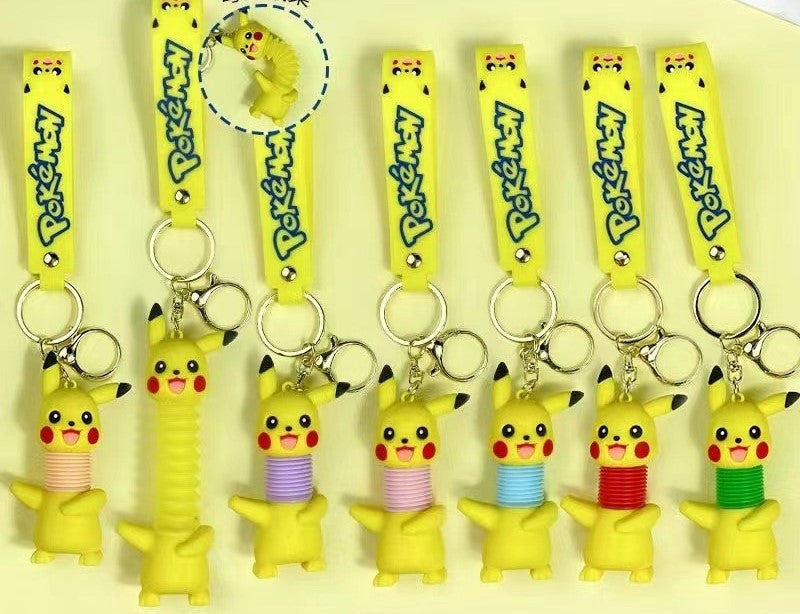 Cute Character Spring Keychains