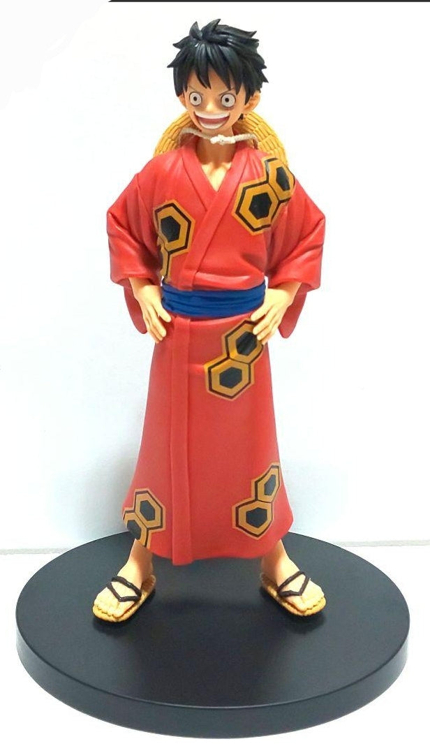 🍁 Monkey D. Luffy – Red Yukata Version