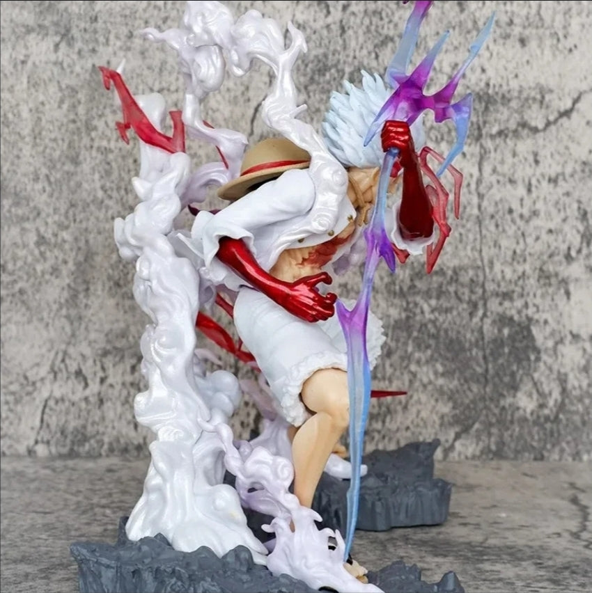 Luffy Gear 5 Thunder Strike In Hand With Onigashima Lamp || One Piece