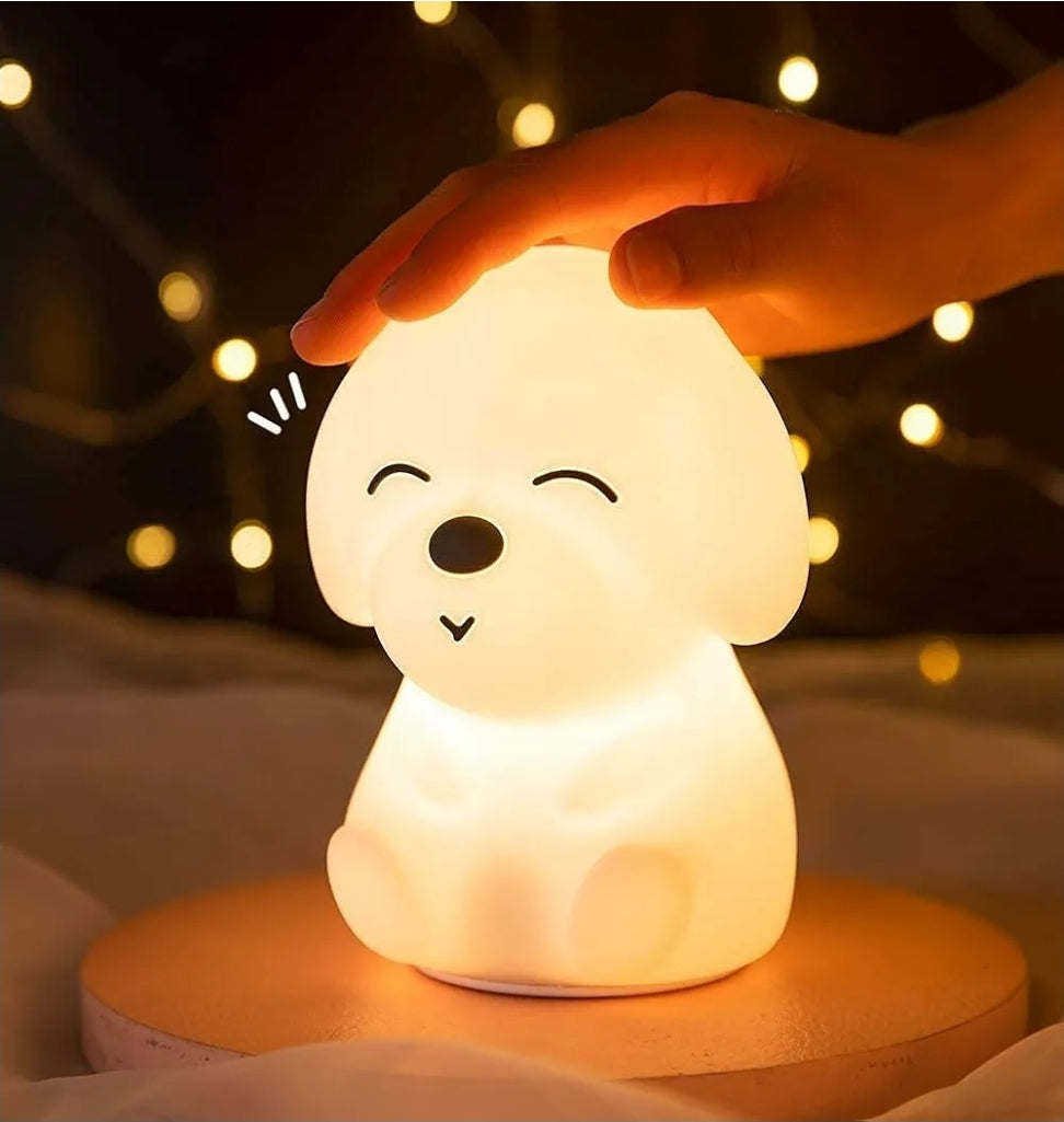 Dog Multicolour Lamp