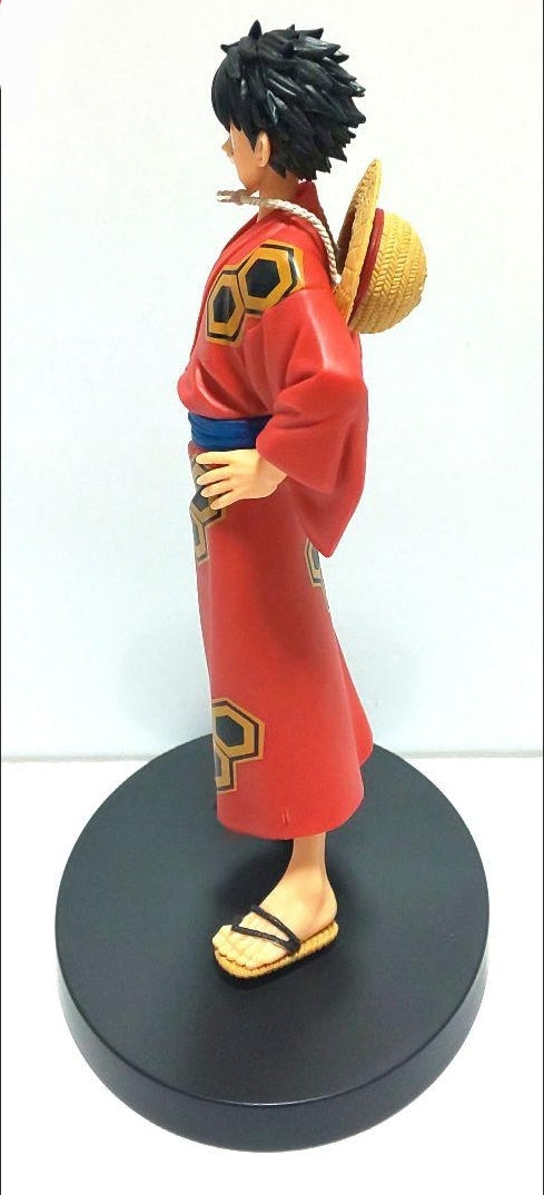 🍁 Monkey D. Luffy – Red Yukata Version