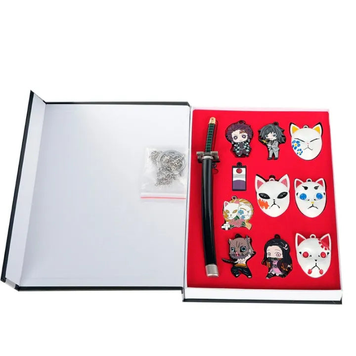 Demon Slayer Anime Collectible Pack of 11 – Action Figures & Accessories