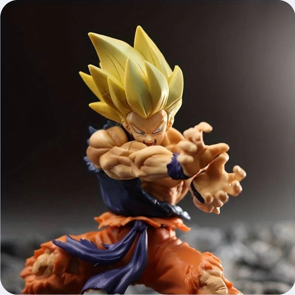 Super Saiyan Son Goku Kamehameha || Yellow Hair