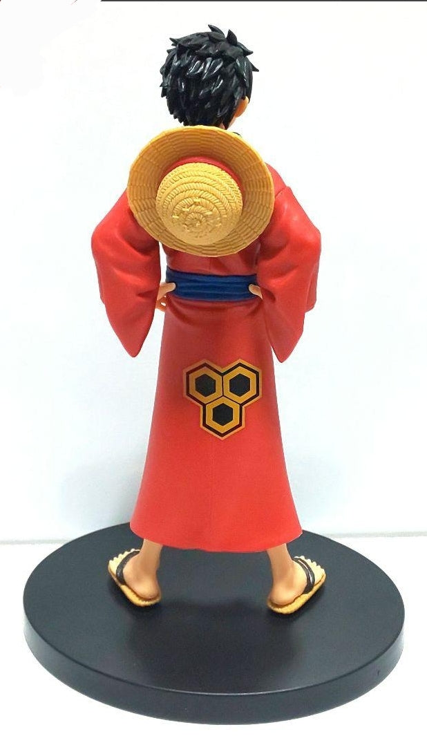 🍁 Monkey D. Luffy – Red Yukata Version