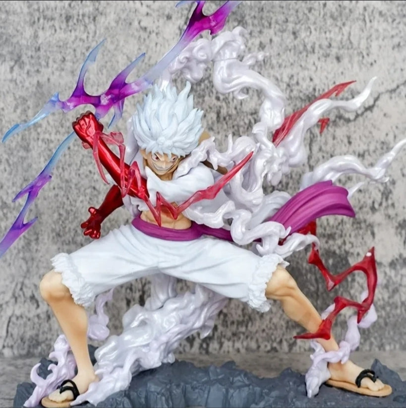 Luffy Gear 5 Thunder Strike In Hand With Onigashima Lamp || One Piece