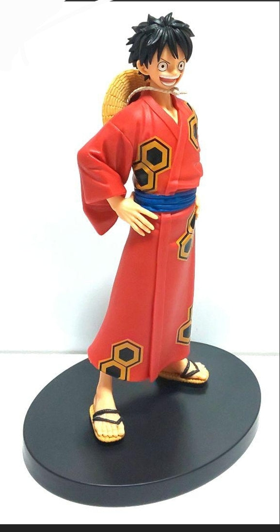 🍁 Monkey D. Luffy – Red Yukata Version