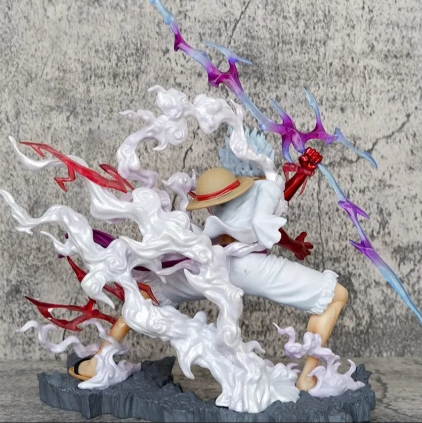 Luffy Gear 5 Thunder Strike In Hand With Onigashima Lamp || One Piece