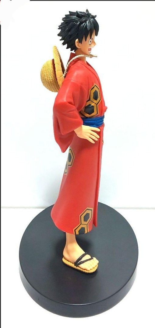 🍁 Monkey D. Luffy – Red Yukata Version