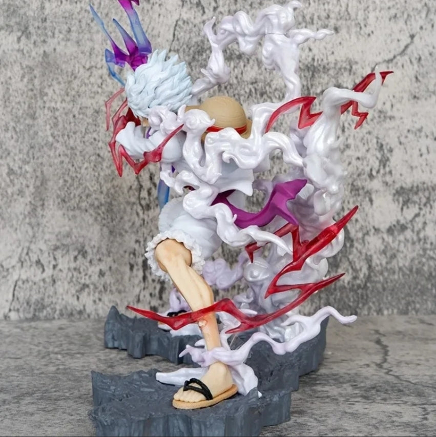 Luffy Gear 5 Thunder Strike In Hand With Onigashima Lamp || One Piece