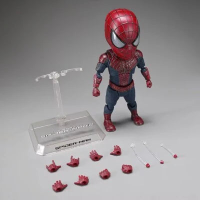 Premium Spider-Man collectible figure with full articulation, interchangeable accessories, and display stand. Perfect for Marvel fans and collectors | sams toy world