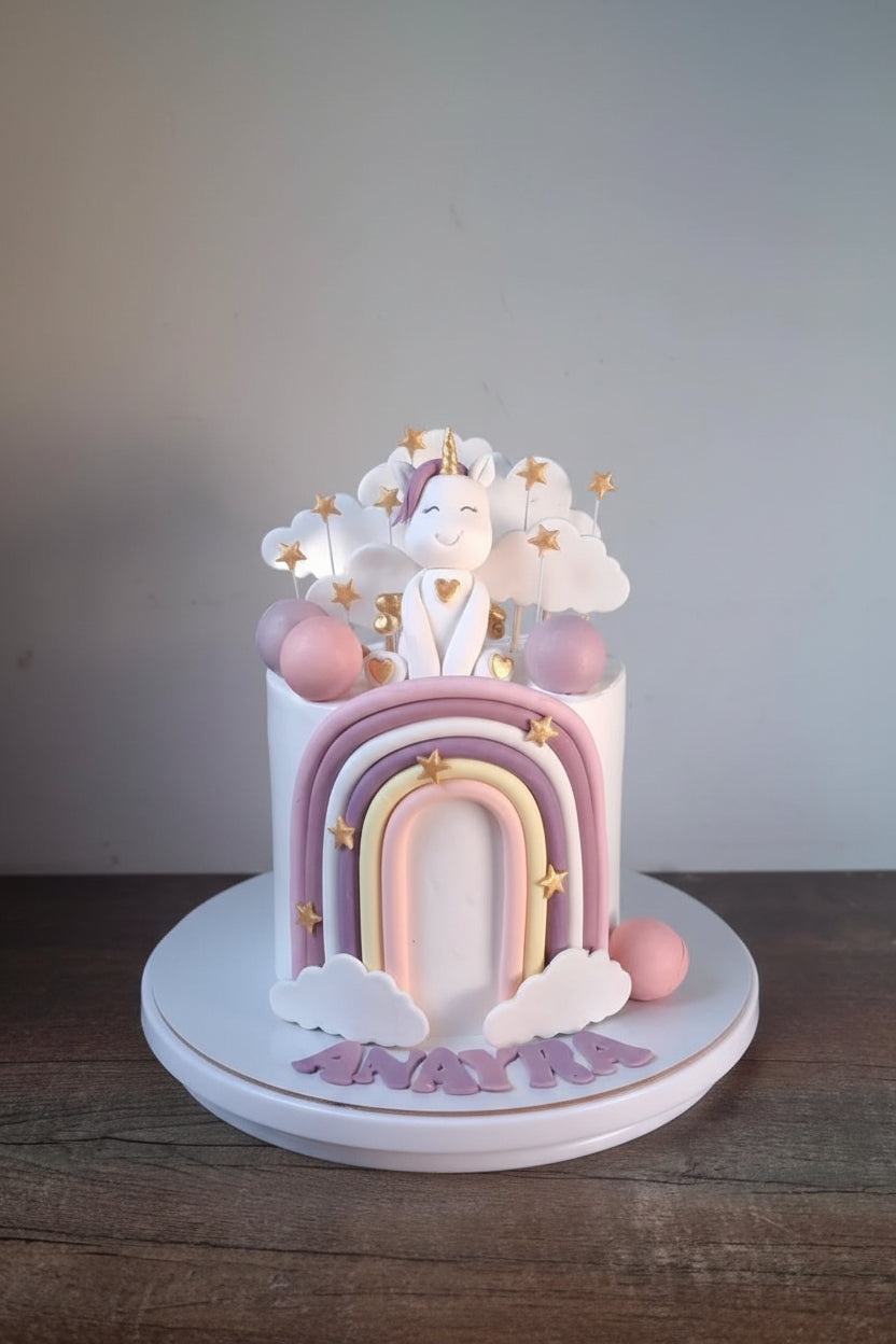 Cloud Unicorn Cake