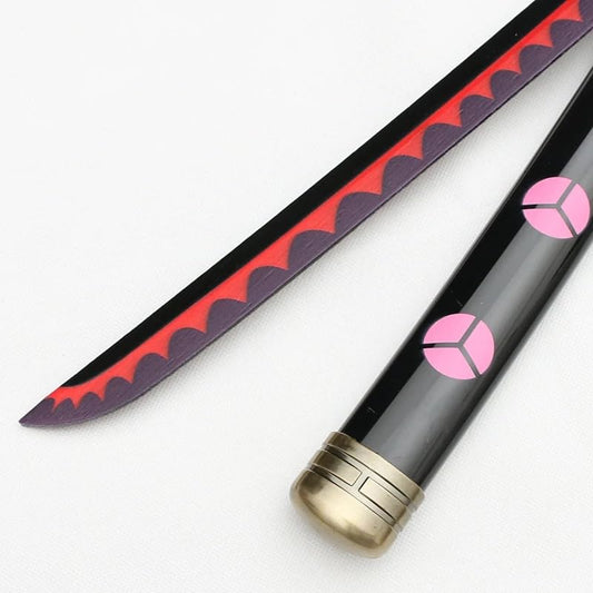 Zoro Shusui Wooden Katana (42cm) with Display Stand