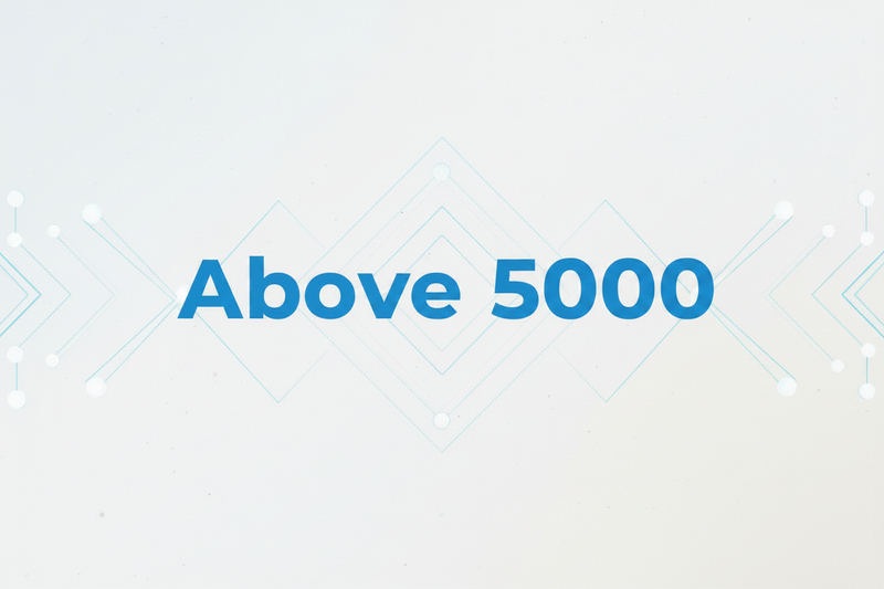 Above 5000