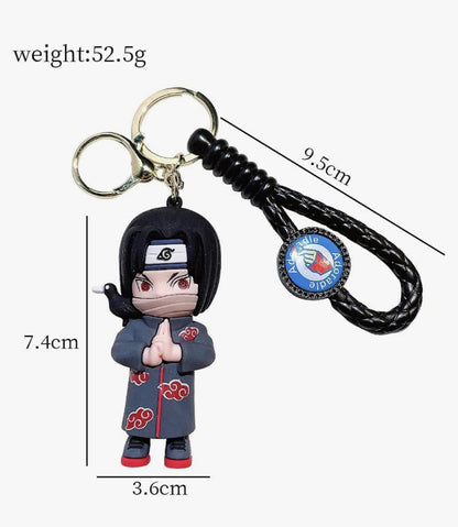 Blue Aura Naruto Keychain