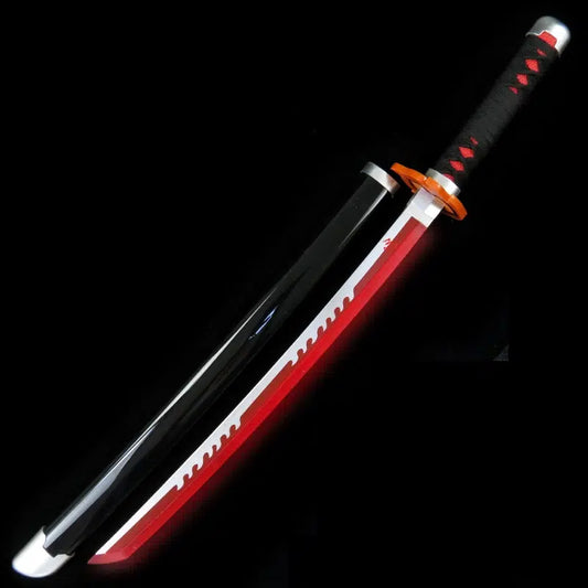 Tanjiro Kamado LED Katana – 104 cm Demon Slayer Sword Replica