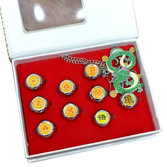 Dragon BallZ Ring Set
