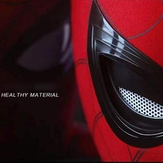 Spider-Man Mask with Remote Control Moving Eyes and LED Lights