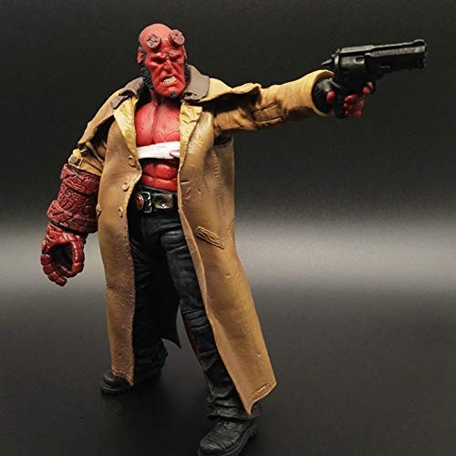 Mezco Hellboy : Wounded 7 Inch Collectible/Action Figure with Opening Handgun