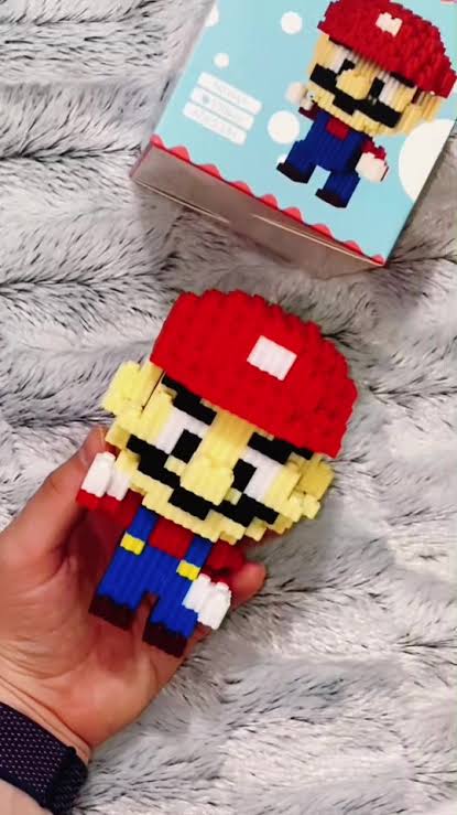 Bricks Toy- Red Mario