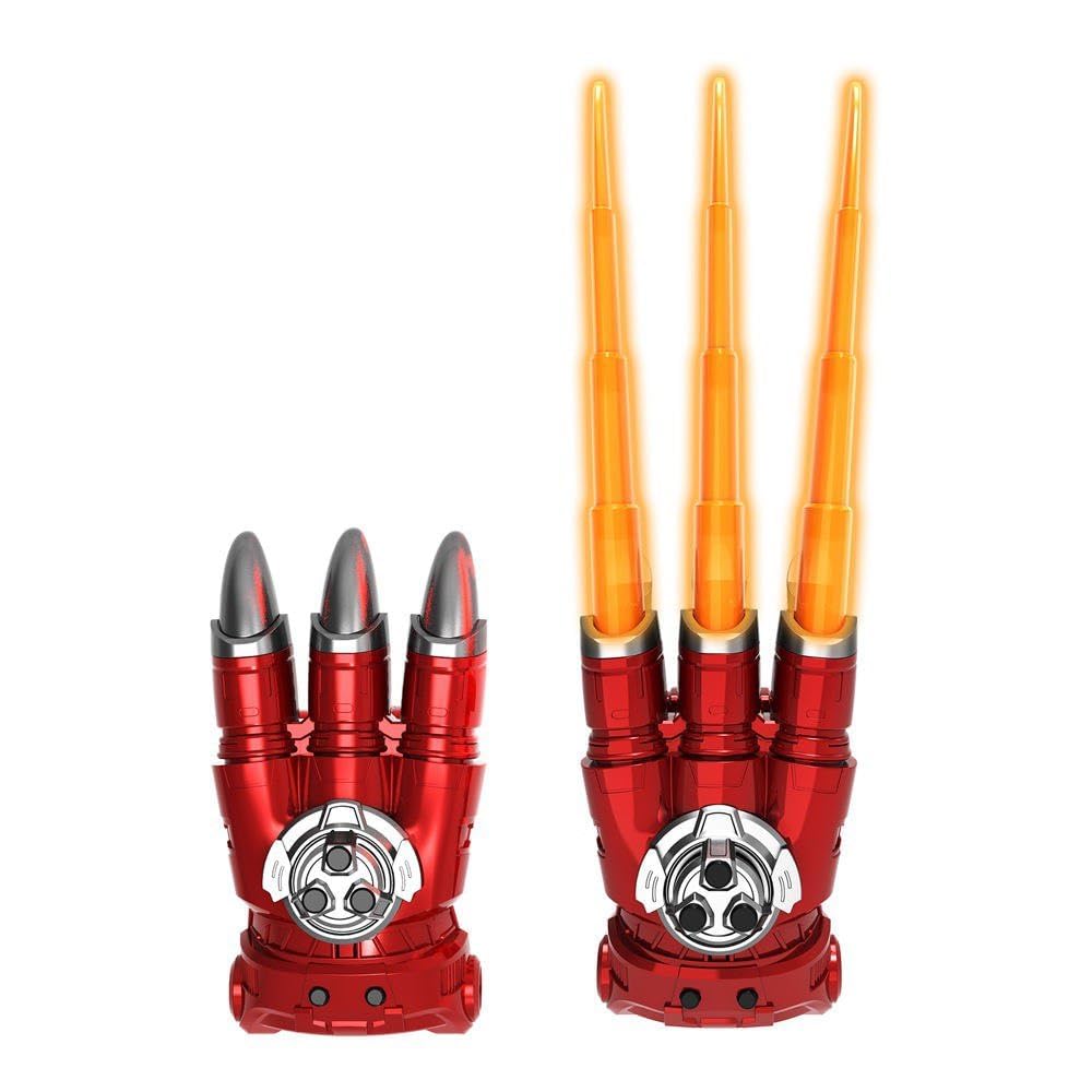 KIZJORYA New Retractable Firewolf Claw Toy with Spinning Spark Colorful Light Battle Toy