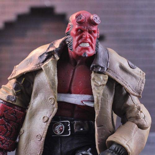 Mezco Hellboy : Wounded 7 Inch Collectible/Action Figure with Opening Handgun