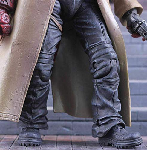 Mezco Hellboy : Wounded 7 Inch Collectible/Action Figure with Opening Handgun