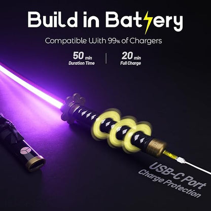 One Piece Shusui Roronoa Zoro LED Katana Sword With USB Cable